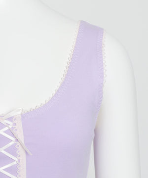 Liliane Ciel レースアップリボン