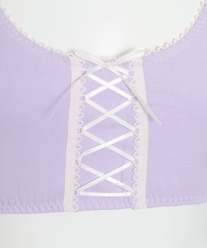 Liliane Ciel レースアップリボン