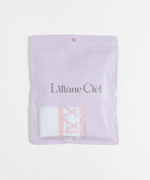 Liliane Ciel レースアップリボン