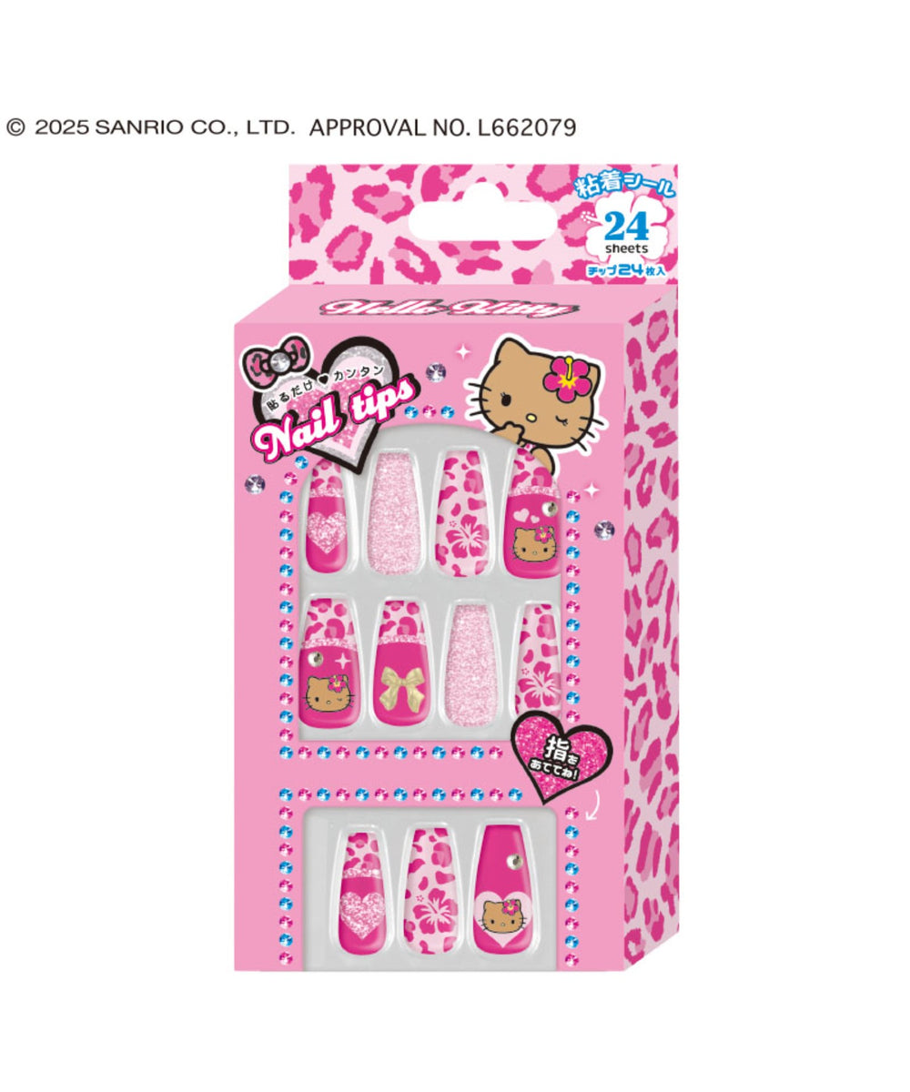 柄1:ハローキティ(ヒョウ柄ピンク)