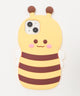 みつばちiphoneケース/柄2(iPhone13/14/15)