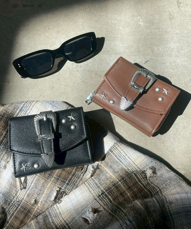 ウエスタンベルトスタッズウォレット