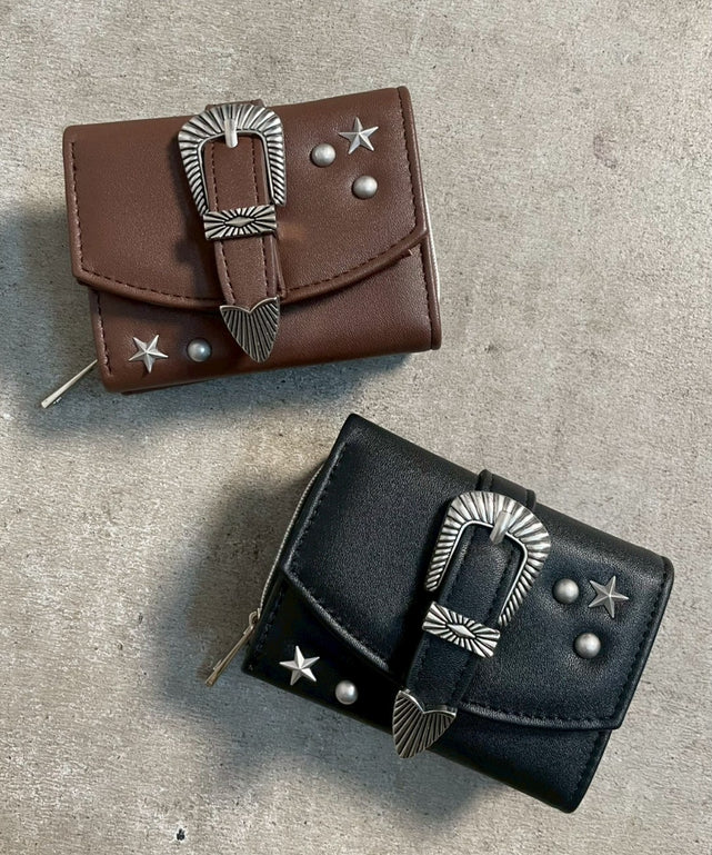 ウエスタンベルトスタッズウォレット