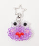 ケロチャンビーズキーホルダー/パープル