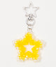 スタービーズキーホルダー/イエロー