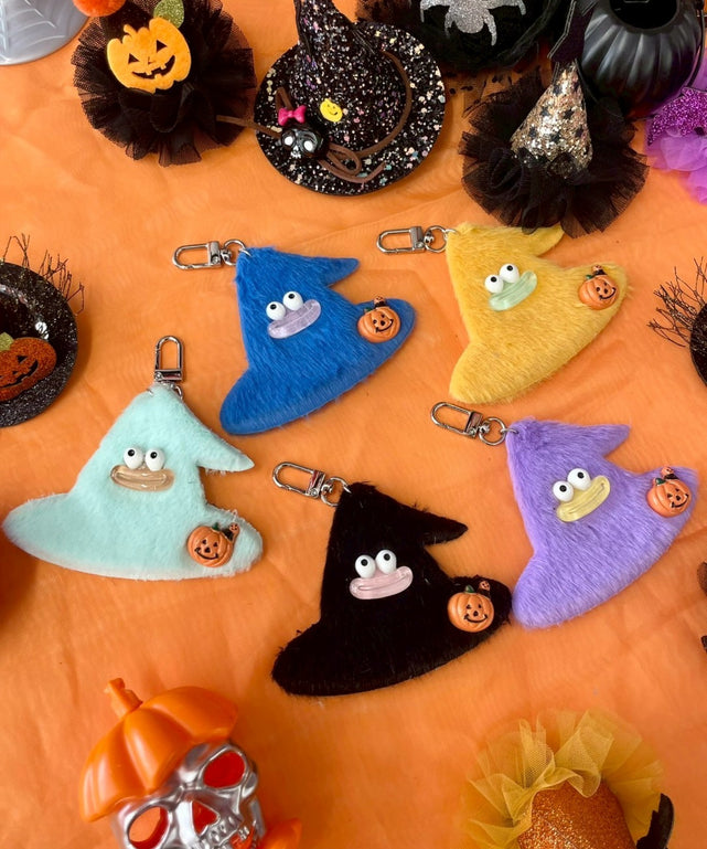 ミニトリックボウシモンスターぬいぐるみキーホルダー