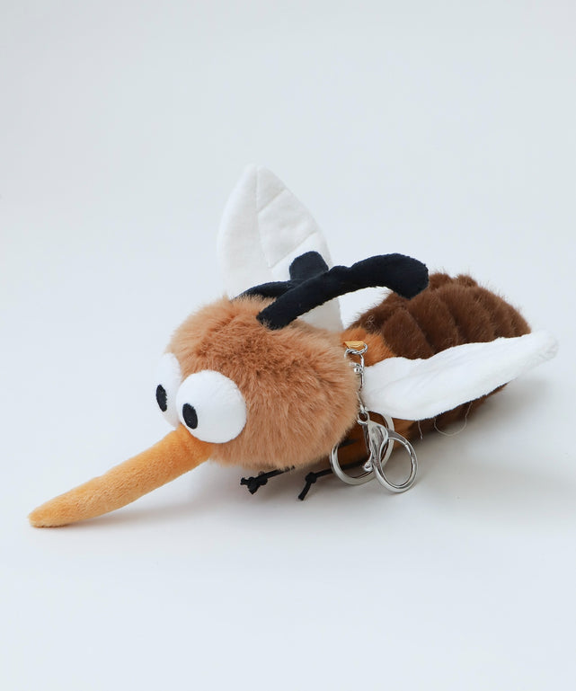 ちゅーちゅー蚊ぬいぐるみキーホルダー/ブラウン