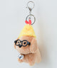 メガネドッグぬいぐるみキーホルダー/柄２