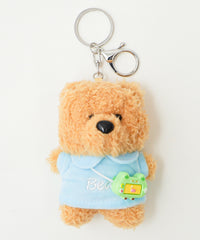 もこもこbearぬいぐるみキーホルダー