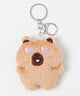 ミニカピバラぬいぐるみキーホルダー/柄2