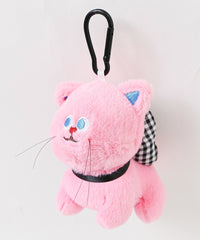 BIGりぼんねこちゃんぬいぐるみキーホルダー