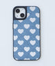 デニムハートiphoneケース/iphone15（柄2）