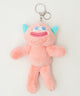 美脚モンスターぬいぐるみキーホルダー/ピンク
