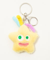 パステルスターモンスターぬいぐるみキーホルダー