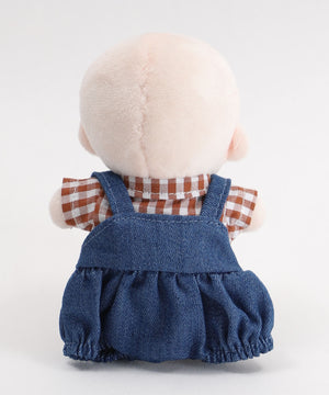 ぬいデニムオーバーオールセット10cm