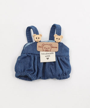 ぬいデニムオーバーオールセット10cm