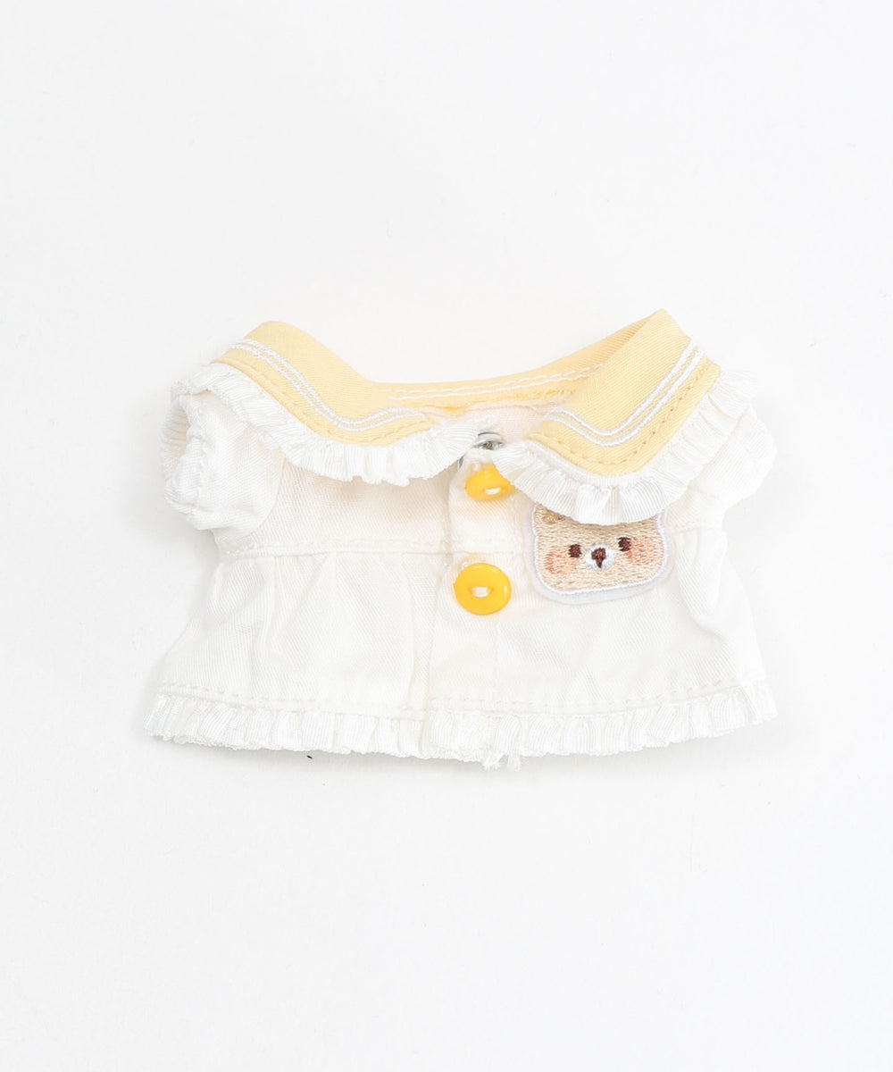 ぬいくまセーラーメイドセット12cm