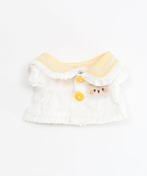 ぬいくまセーラーメイドセット12cm