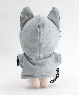 ぬいドッグパンクパーカー20cm