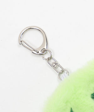 ふわもこお守りカードホルダーキーホルダー