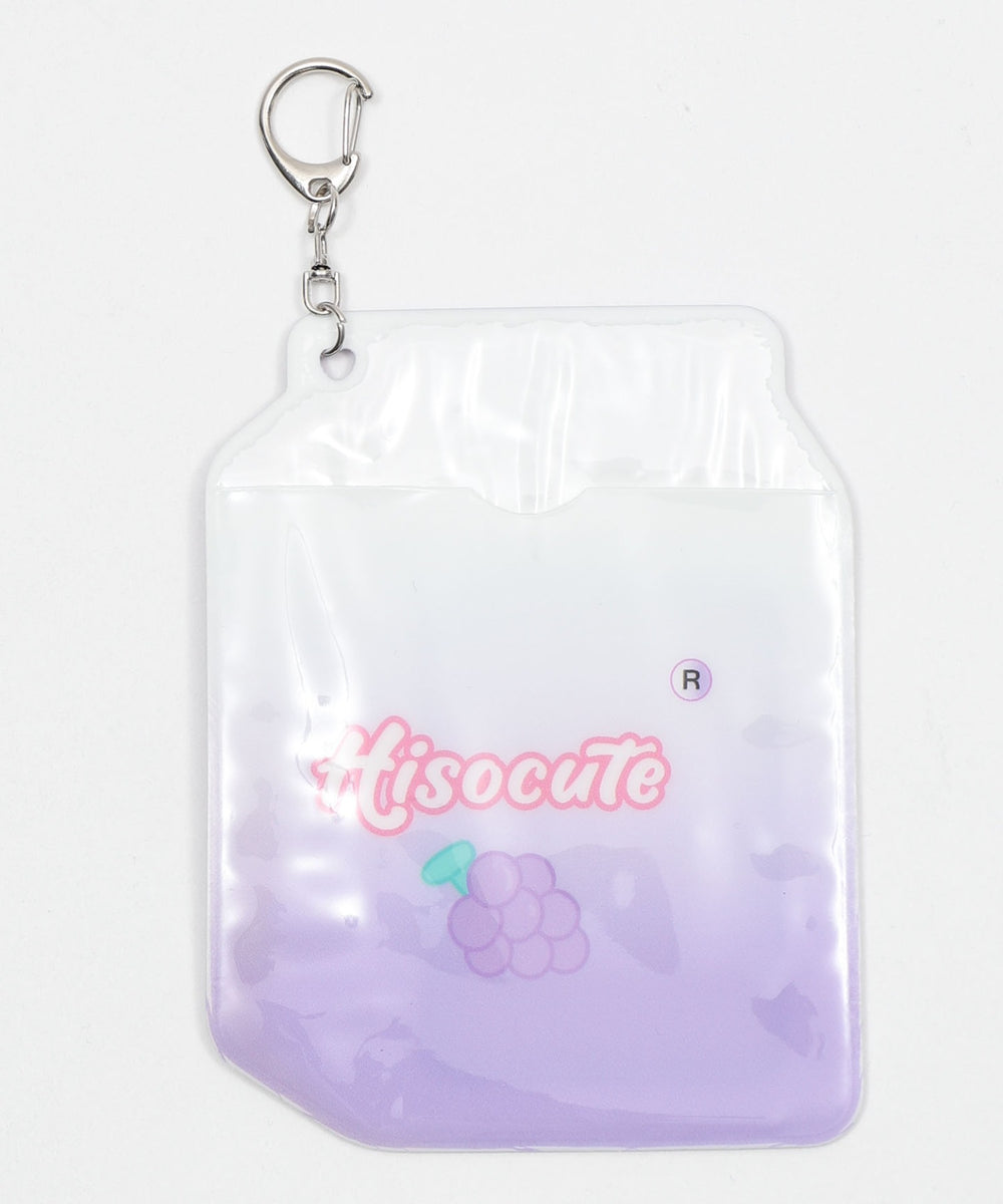 ドリンクパックカードホルダーキーホルダー