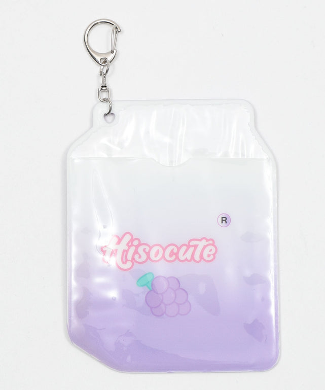 ドリンクパックカードホルダーキーホルダー