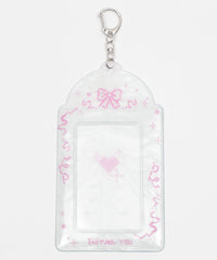 スケルトンカードホルダーキーホルダー