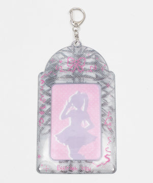 スケルトンカードホルダーキーホルダー