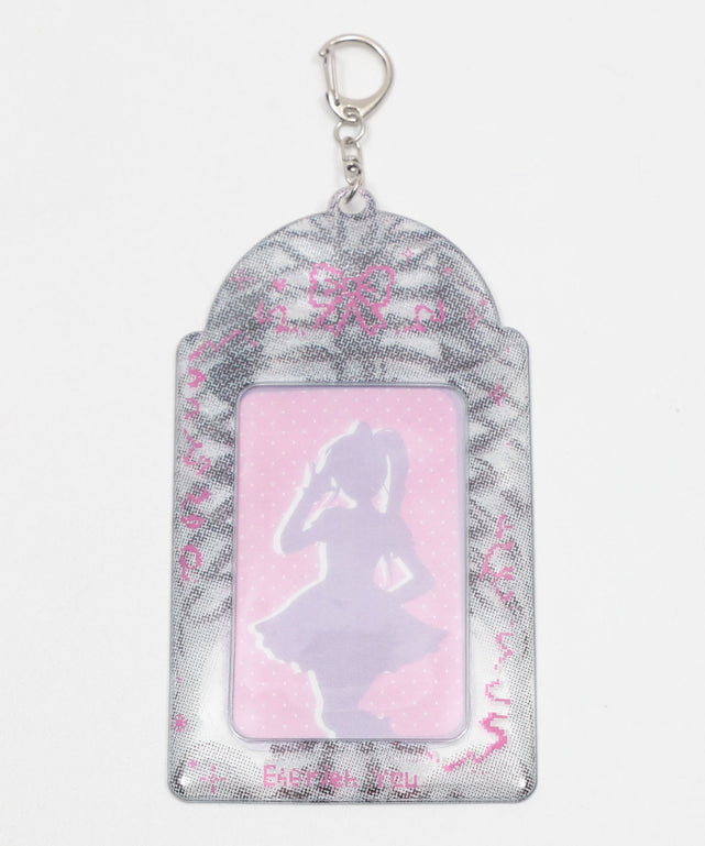 スケルトンカードホルダーキーホルダー