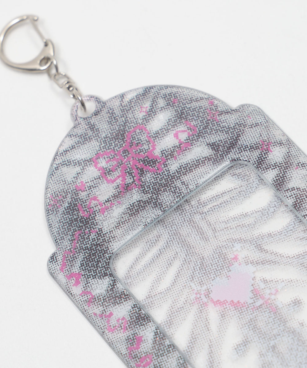 スケルトンカードホルダーキーホルダー