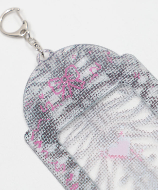 スケルトンカードホルダーキーホルダー