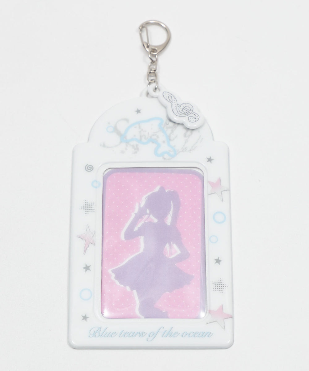 ドルフィングラフィックカードホルダーキーホルダー