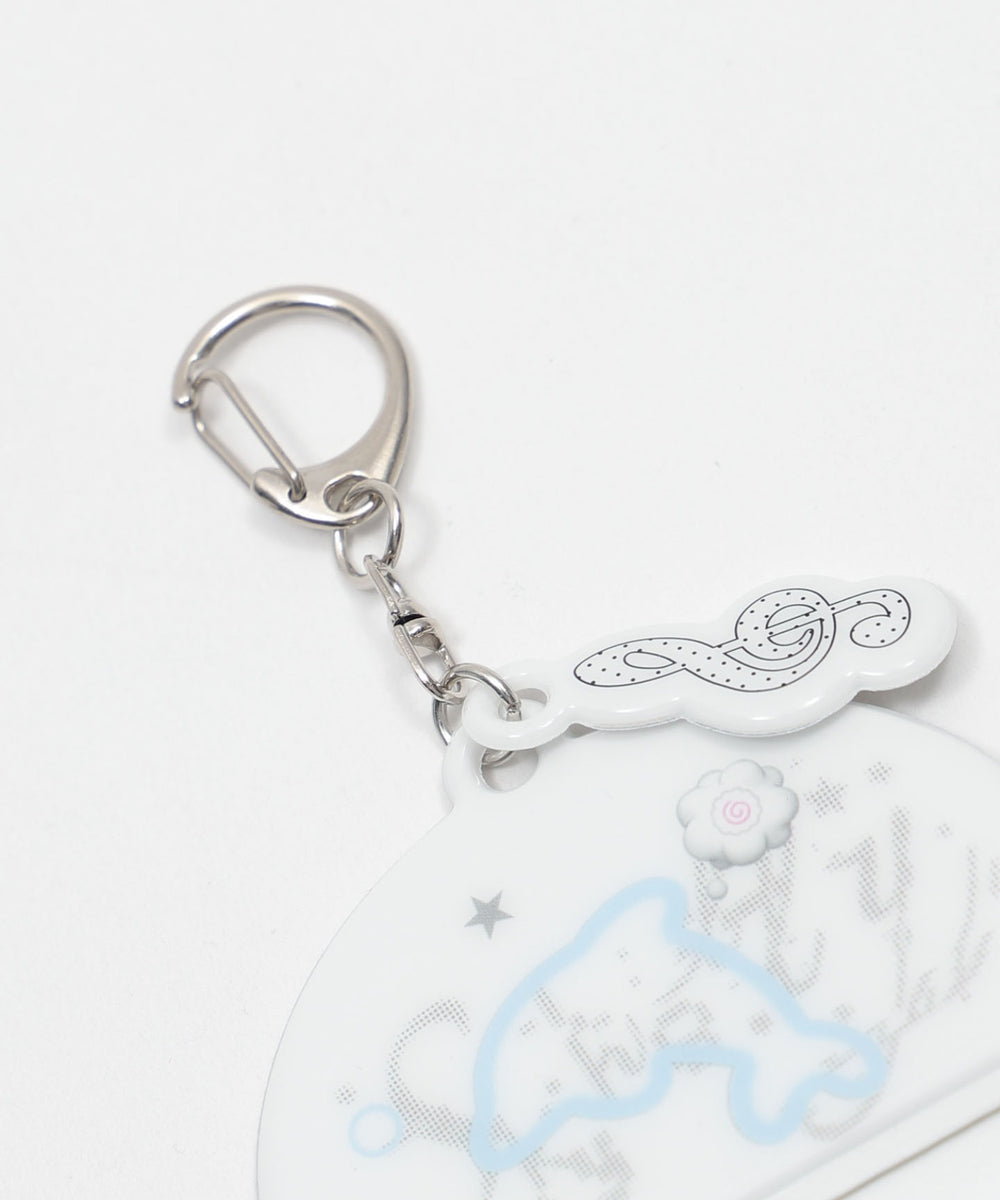 ドルフィングラフィックカードホルダーキーホルダー