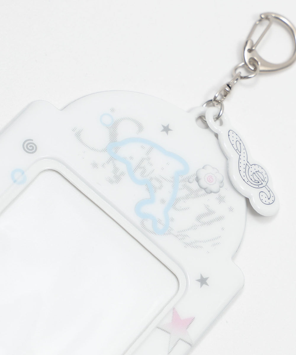 ドルフィングラフィックカードホルダーキーホルダー