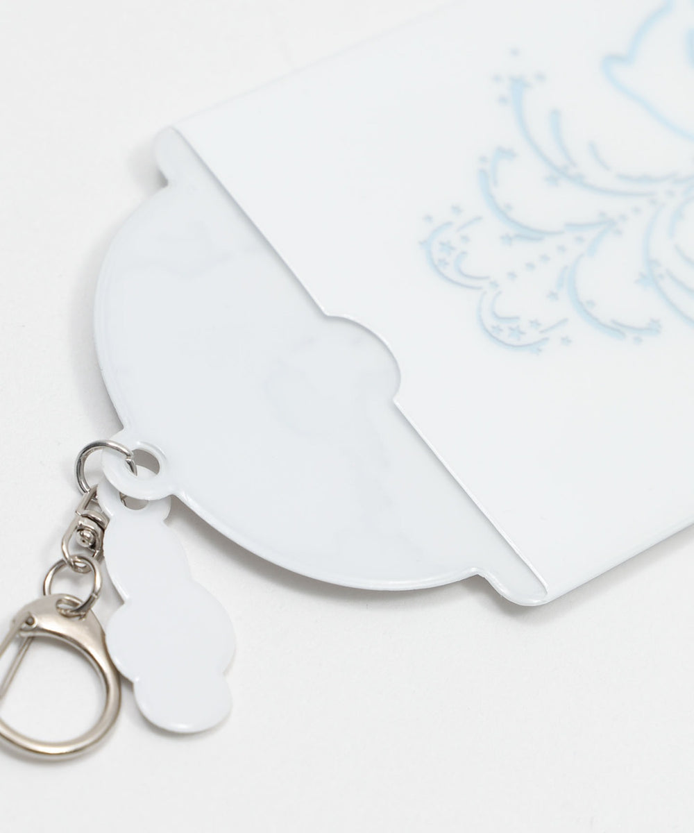 ドルフィングラフィックカードホルダーキーホルダー