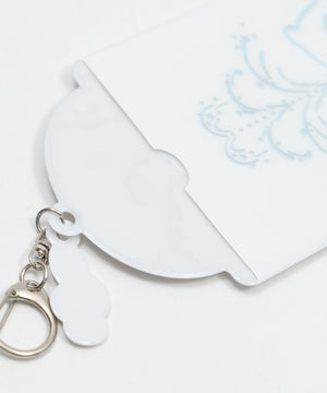 ドルフィングラフィックカードホルダーキーホルダー