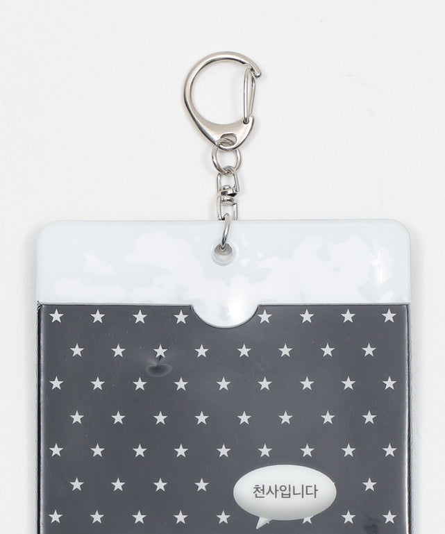 ハートフレームカードホルダーキーホルダー