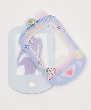 カラフルphoneIDフォトケースキーホルダー