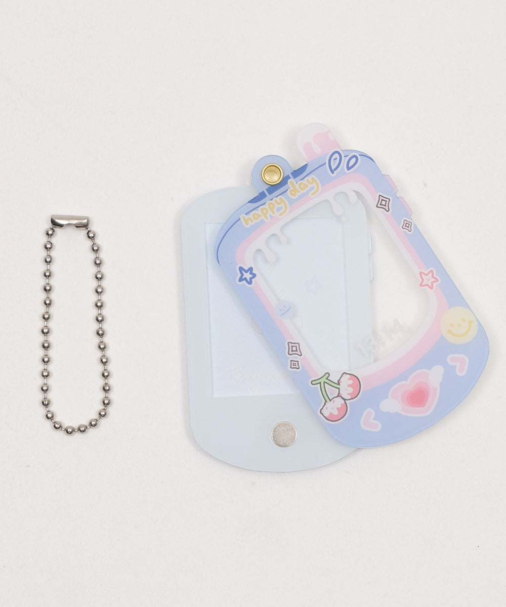 カラフルphoneIDフォトケースキーホルダー