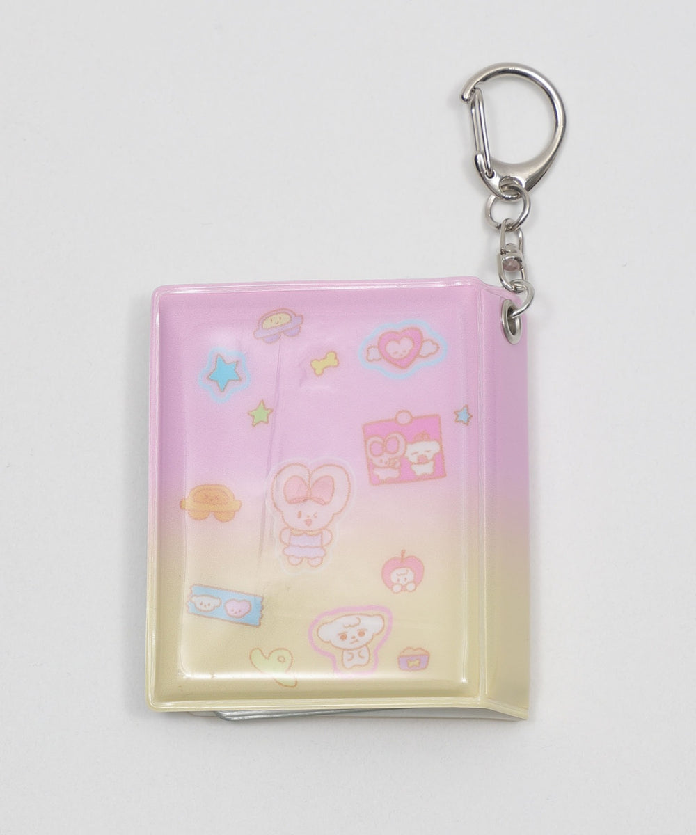 ゆるアニマルIDフォトアルバムキーホルダー