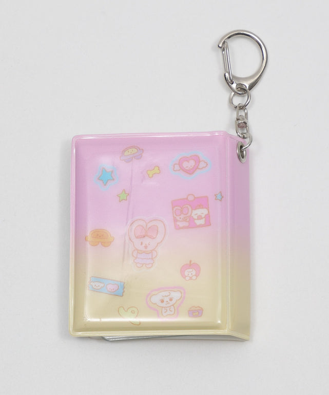 ゆるアニマルIDフォトアルバムキーホルダー