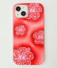 ハイビスカスiphoneケース（レッド）/iPhone15（柄2）