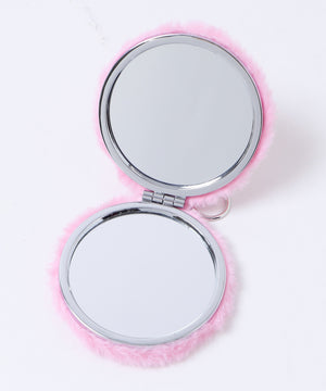 くちびるモンスターぬいぐるみミラーキーホルダー