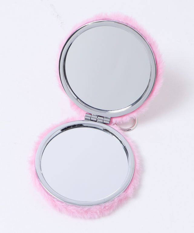 くちびるモンスターぬいぐるみミラーキーホルダー