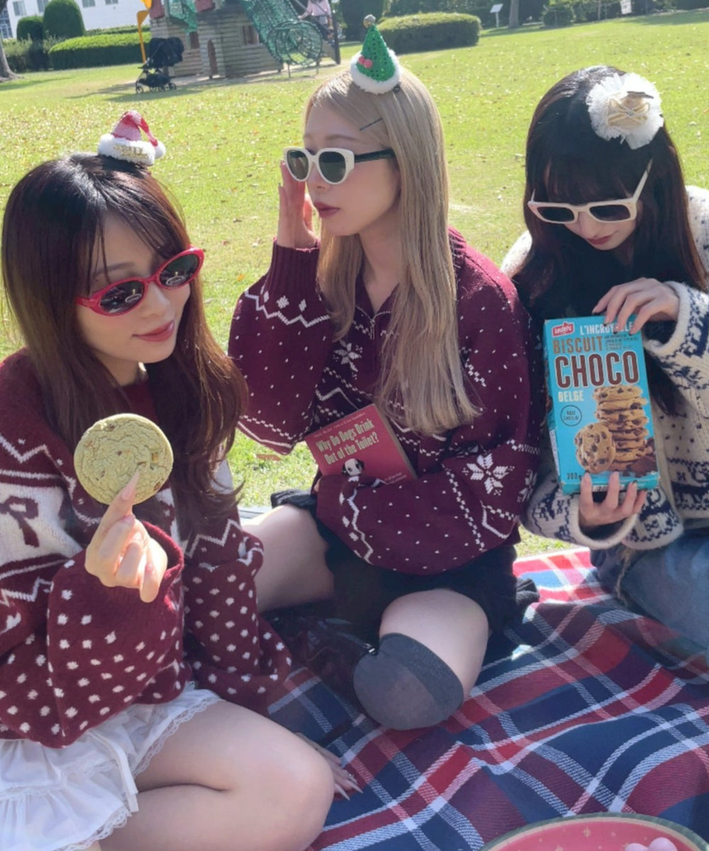 左：柄３　真ん中：柄７　右：柄４