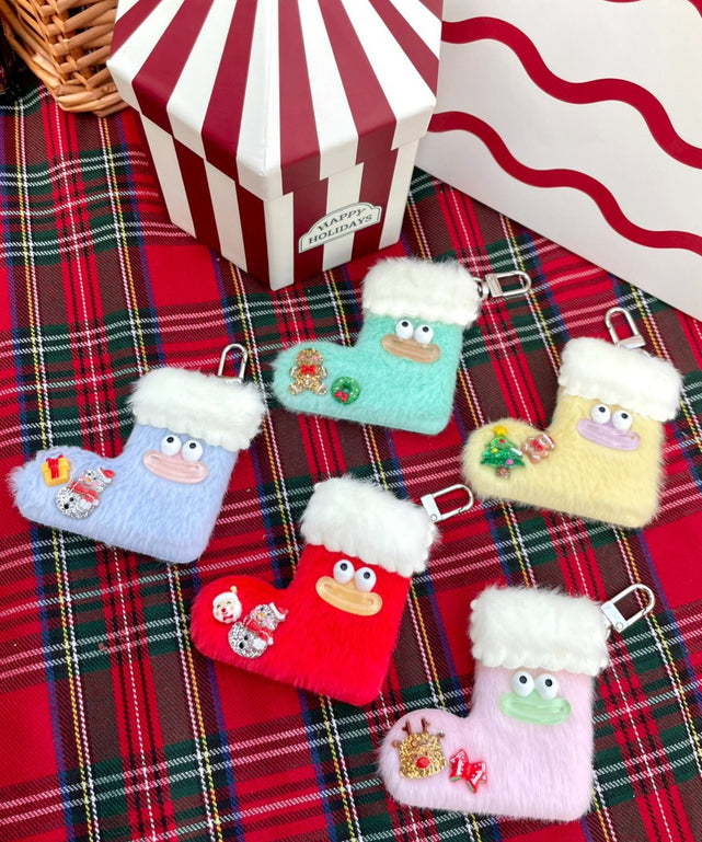 メリーメリーくつしたモンスターぬいぐるみキーホルダー