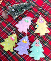 メリースノーツリーモンスターぬいぐるみキーホルダー
