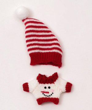 ぬいクリスマスニットセット10cm