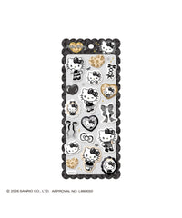 柄1：ハローキティ／ブラックリボン / F