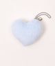ふわふわハートIDフォトチャーム/サックス